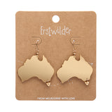 Australia Drop Earrings - Gold