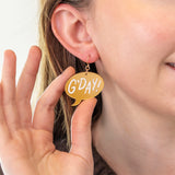 G'DAY Drop Earrings - Gold