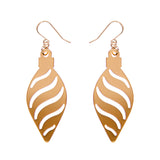 Long Bauble Drop Earrings - Gold