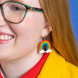 Rainbow Drop Earrings