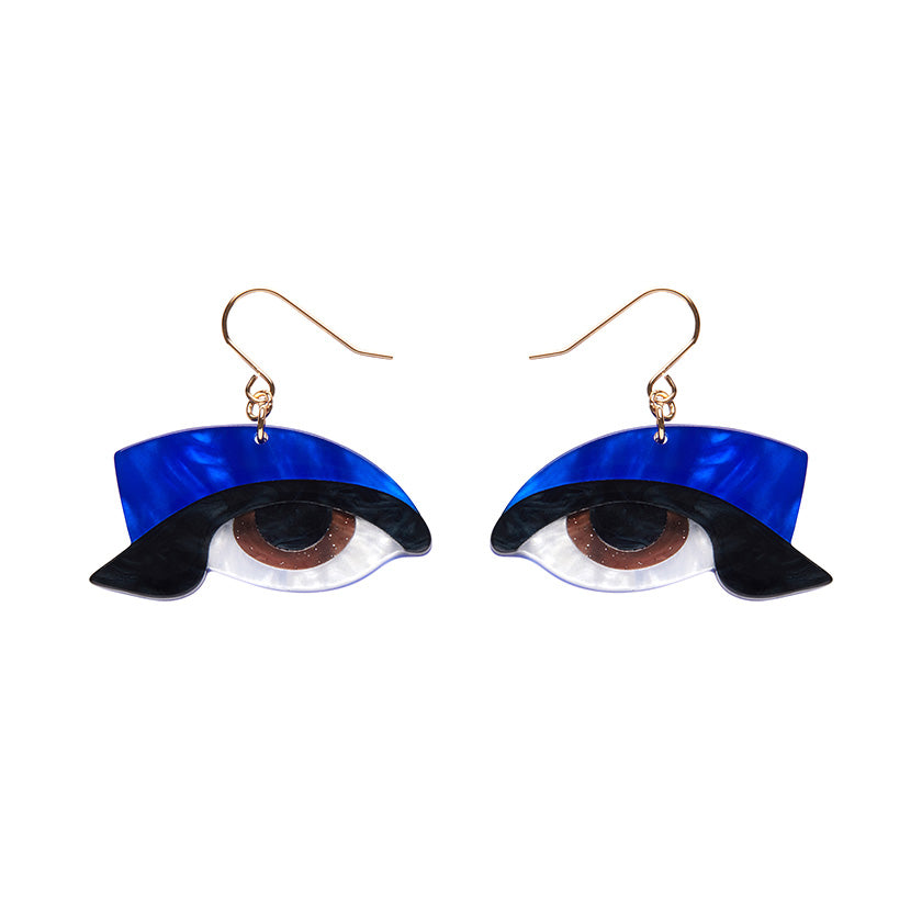 Hypnotic Gaze Drop Earrings