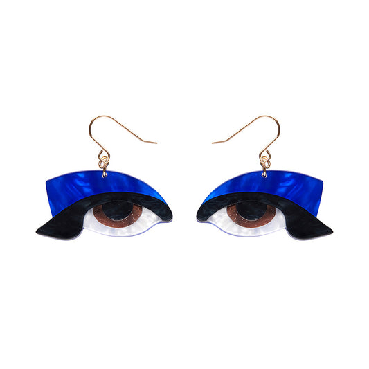 Hypnotic Gaze Drop Earrings