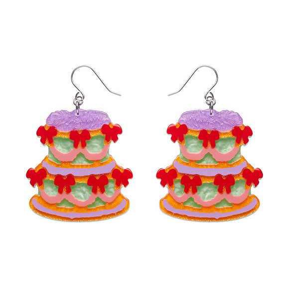 Vintage Dreams Showstopper Cake Drop Earrings