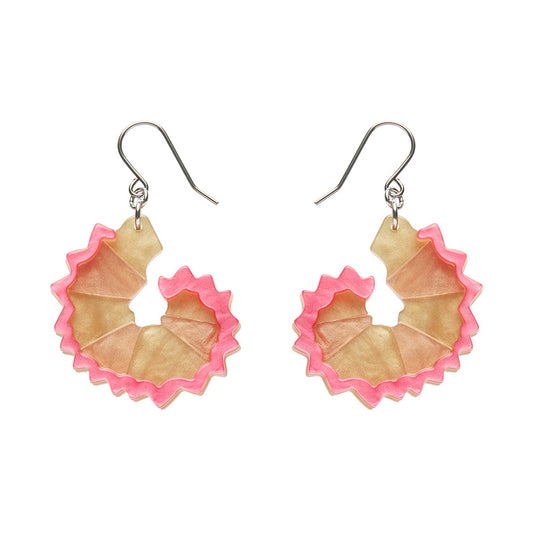 A Close Shave Drop Earrings