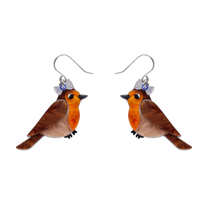 Rosie the Robin Drop Earrings