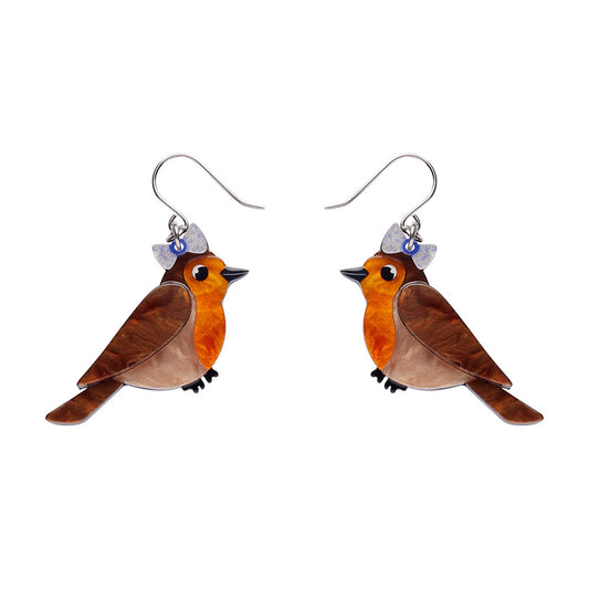 Rosie the Robin Drop Earrings