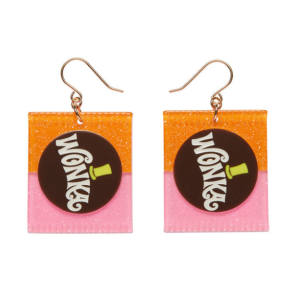 Willy Wonka Bar Drop Earrings