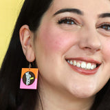 Willy Wonka Bar Drop Earrings