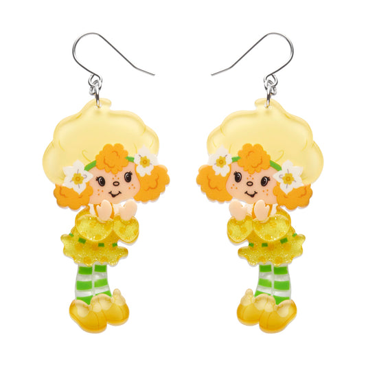 Lemon Meringue Drop Earrings