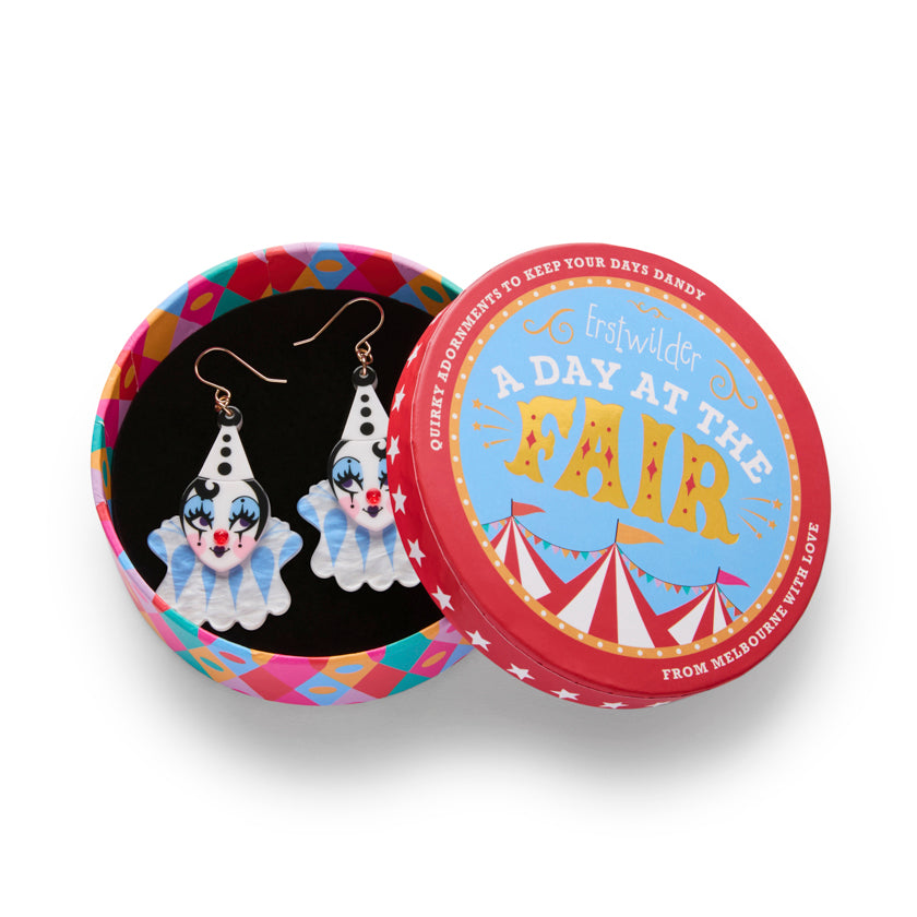 Send in the Clown Drop Earrings