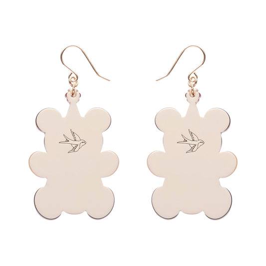 Grand Prize Teddy Drop Earrings