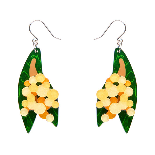 Golden Wattle Earrings