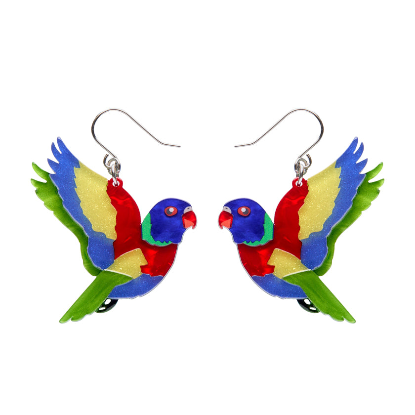 Lulu the Lorikeet Earrings