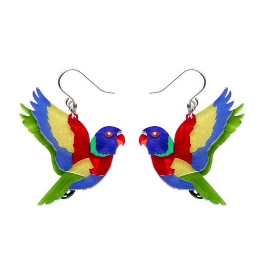 Lulu the Lorikeet Earrings