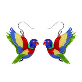 Lulu the Lorikeet Earrings