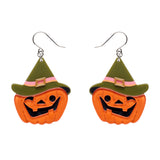 Witch O'Lantern Drop Earrings