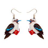 Kip the Kookaburra Drop Earrings