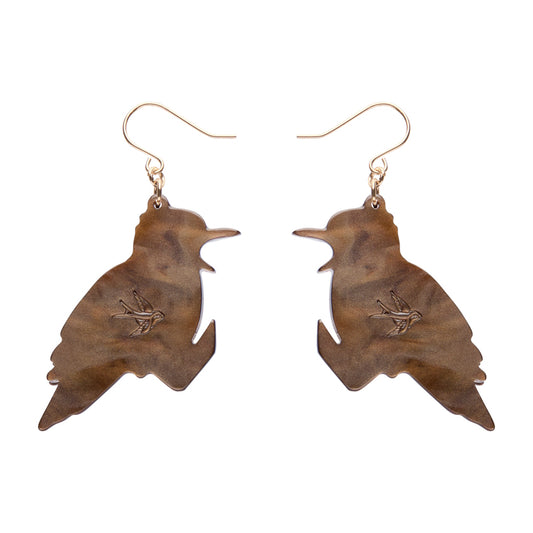 Kip the Kookaburra Drop Earrings