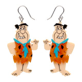 Fred Flintstone Drop Earrings