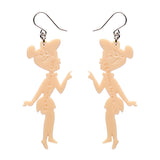 Wilma Flintstone Drop Earrings