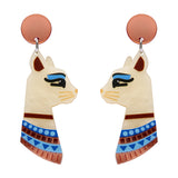 Bastet the Protector Drop Earrings