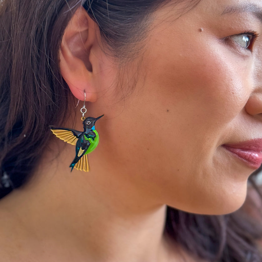 Dusky Starfrontlet Drop Earrings