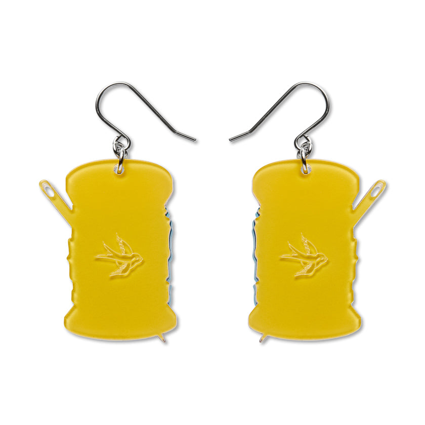 Thread the Needle Drop Earrings