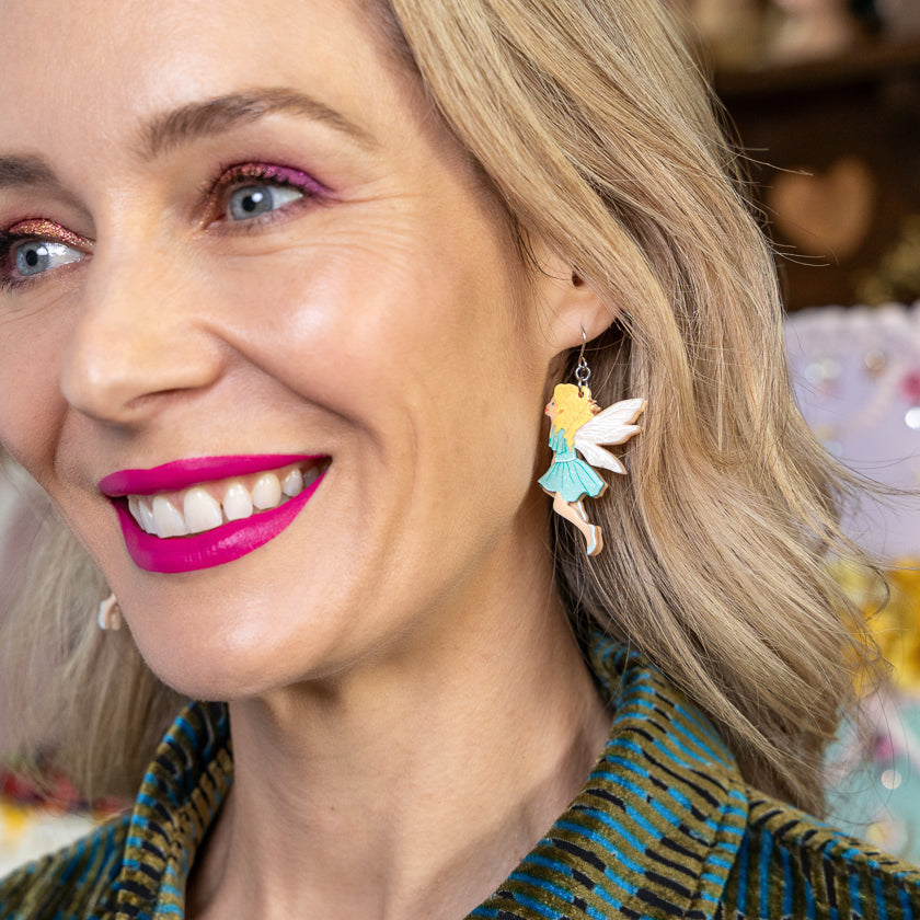 Silky the Fairy Drop Earrings