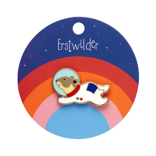 Stout-Hearted Spaceham Enamel Pin