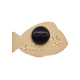 The Sartorial Surgeon Fish Enamel Pin