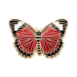 Wings Laced in Red Enamel Pin