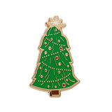 Topped With Tinsel Enamel Pin