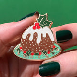 Pudding For All Enamel Pin