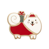 Santa Paws Enamel Pin