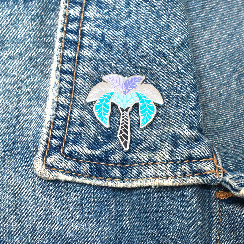 Oasis of Opulence Enamel Pin