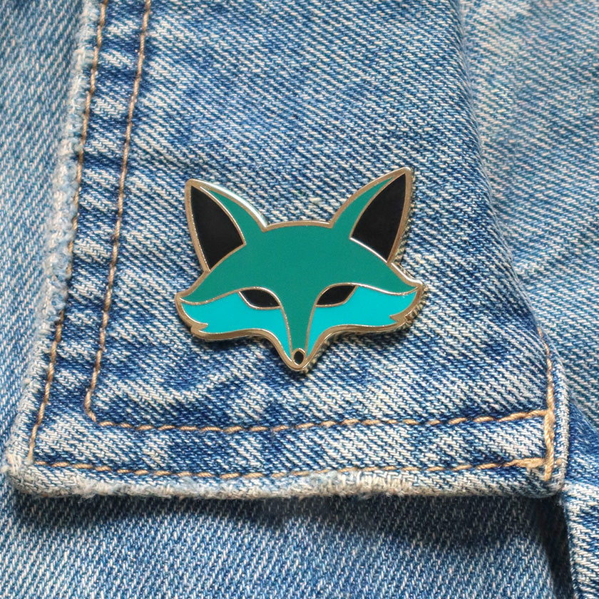 Fatoush the Fennec Fox Enamel Pin