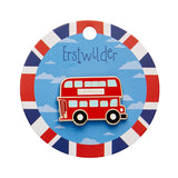 Double-Decker Enamel Pin