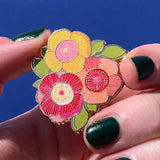 Pretty Poppies Enamel Pin