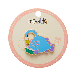 Bright-Eyed Bibliophile Enamel Pin