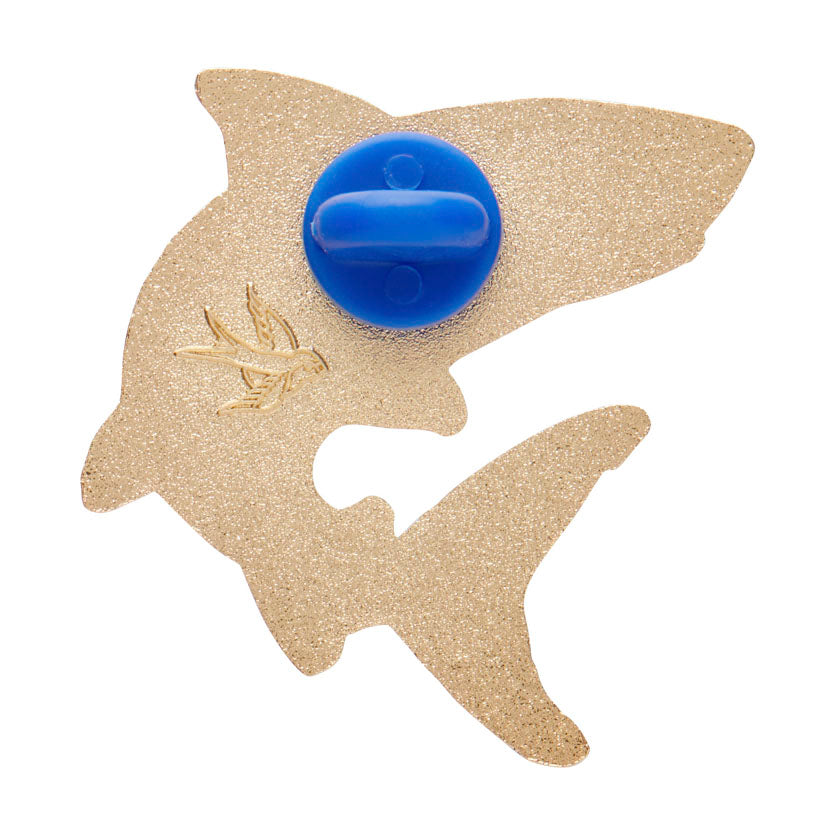Tiger Shark Enamel Pin