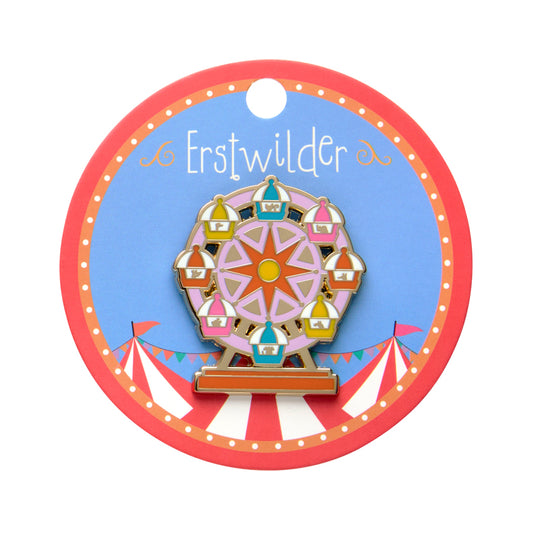 A Wheely Good View Enamel Pin