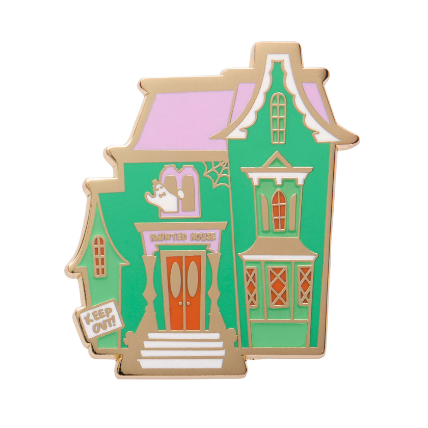 Enter If You Dare Enamel Pin
