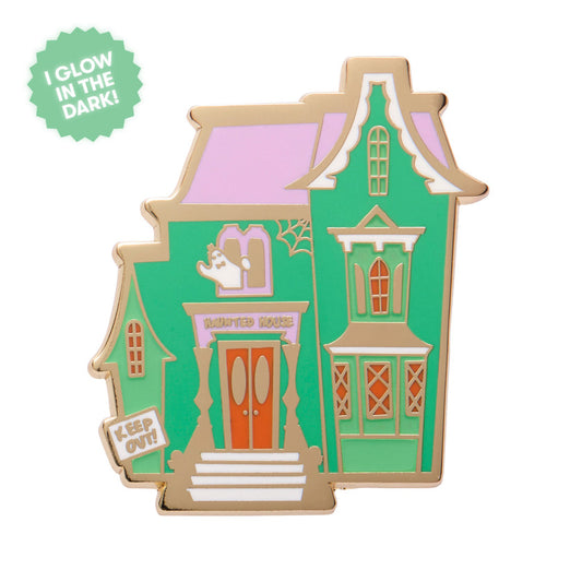 Enter If You Dare Enamel Pin