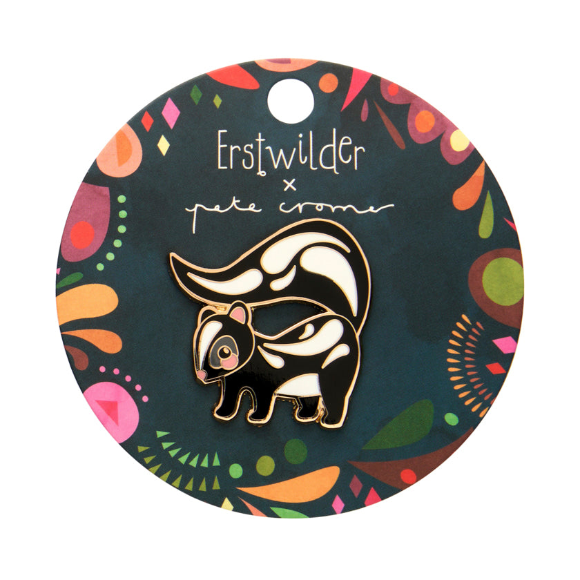 The Sassy Skunk Enamel Pin