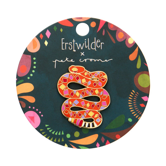 The Rowdy Rattlesnake Enamel Pin