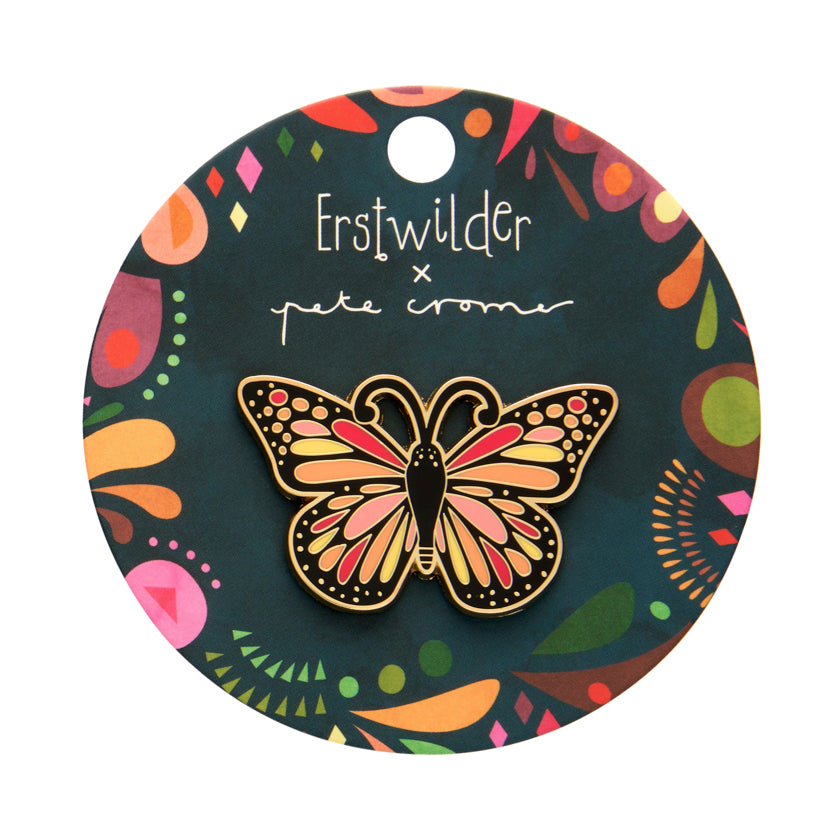 The Magnificent Monarch Butterfly Enamel Pin