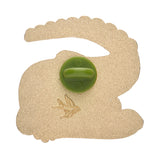 Crikey the Saltwater Crocodile Enamel Pin