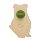 Quinn the Quokka Enamel Pin
