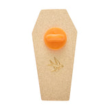 Cozy Coffin Enamel Pin