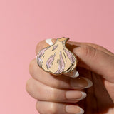 Garlic Guardian Enamel Pin